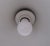 Metal White Pendant Lamp by Lisa Johansson Pape for Orno, Finland, 1958 For Sale - Image 7 of 10