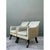 Wood Vintage Rose Tarlow Melrose House “Sabre Leg” Lounge Chairs - A Pair For Sale - Image 7 of 12