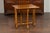 English Walnut Drop-Leaf Table with Faux-Bamboo Base, circa 1900 For Sale - Image 9 of 12
