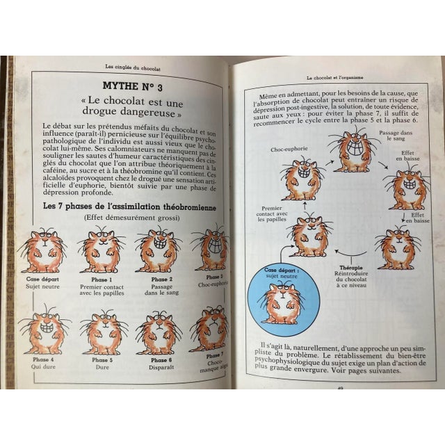 Les Cinglés Du Chocolat Hardcover French Edition For Sale - Image 12 of 13