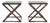 Criss Cross Side Tables, Set of 2 For Sale