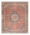Rust Persian Antique Tabriz 14'6'' X 17'6'' For Sale