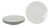 Porcelain Dinner Plates by Axel Salto for Royal Copenhagen, 1970s, Set of 4 For Sale