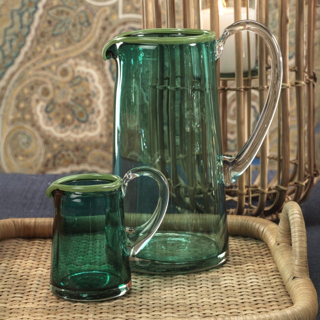 Designed for both aesthetics and everyday functionality, the Lagoon Juice Pitcher adds a sophisticated touch to any table....
