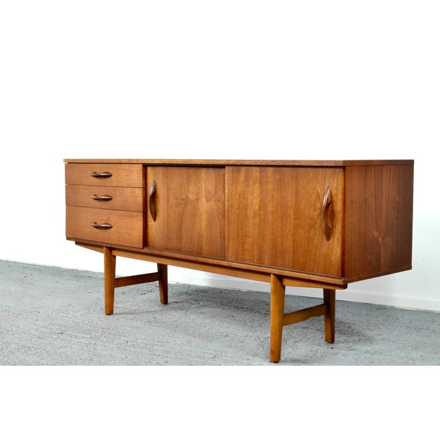 Mid-Century Modern Teak Sideboard from Avalon, 1960s For Sale - Image 6 of 8