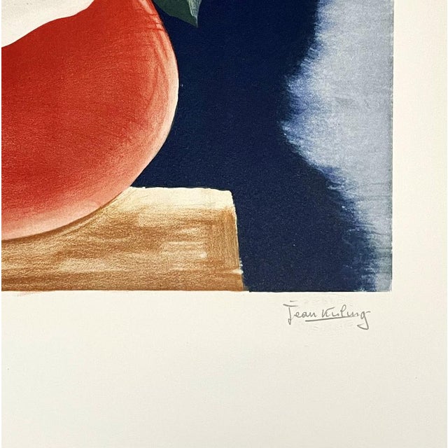 Modern Moise Kisling, Bouquet of Flowers, 1952, Lithograph For Sale - Image 3 of 4