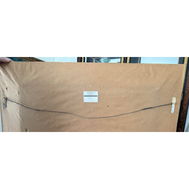 1990s Rare Signed Original Di Li Feng (1958 - ) Extra Large Contemporary Oil Painting For Sale - Image 5 of 12