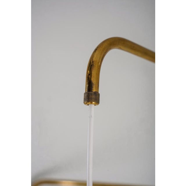 Swedish Wall Lamp in Brass, 1940s For Sale - Image 13 of 18