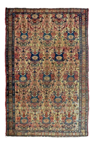 Antique Persian Malayer Rug - 4'2"x 6'