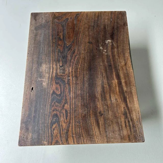 Taishō Period Minimalist Low Wooden Table, Japan, 1920s For Sale - Image 6 of 12