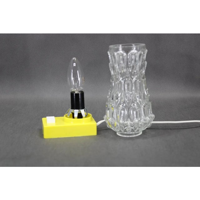 1970s Vintage Plastic Table Lamp, Germany, 1970s For Sale - Image 5 of 10