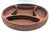 Mid-Century Modern 1980s Jens Quistgaard Dansk Teak Wood Partitioned Snack Bowl For Sale - Image 3 of 10