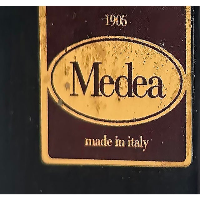 Umberto Asnago for Mobilidea Italian Leather/Oak Tall Chairs- a Pair For Sale - Image 12 of 12