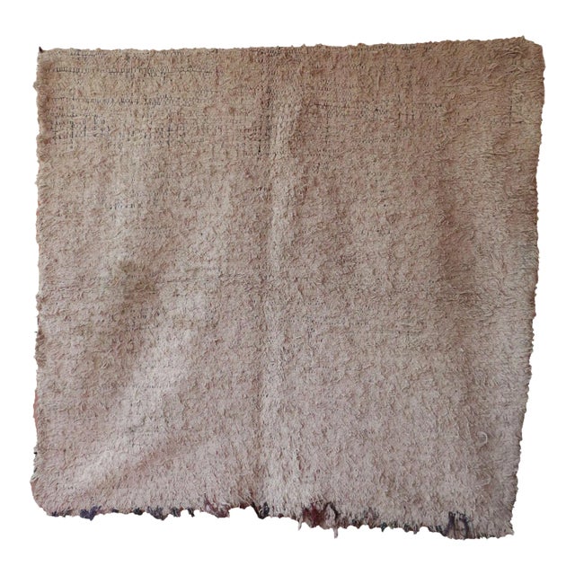 Moroccan Boucherouite Rug - 6'4" X 5'10" Ft For Sale