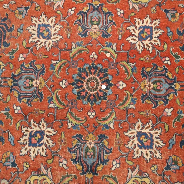 Tabriz Rug in Cotton and Wool, Iran For Sale - Image 4 of 9