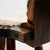 Vintage Hand-Crafted Chair with Cowhide, 1970s For Sale - Image 9 of 13