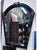 Make a dramatic statement with this exceptional vintage Hollywood Regency wall mirror featuring a sculptural arched...
