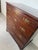 Brown Vintage Georgian Chippendale Style Solid Mahogany Four-Drawer Nightstand / Bachelor’s Chest For Sale - Image 8 of 12