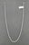 A modern platinum tennis necklace featuring 7.11 carats of natural round-cut white diamonds, with a clarity of VS2/SI1 and...