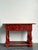Late 20th Century Vintage Ralph Lauren Red Distressed Console Table For Sale - Image 5 of 12