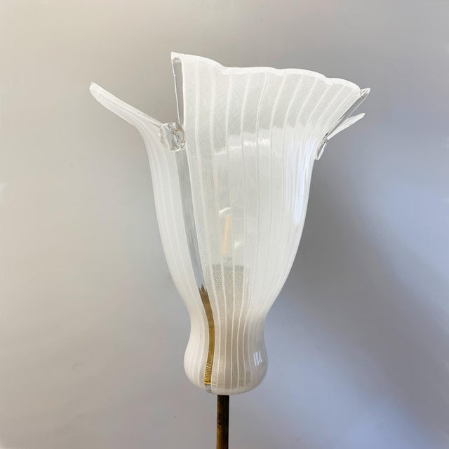 Vintage Floor Lamp by Toni Zuccheri for Venini, 1960s, in Very Good conditions. Designed 1960 to 1969 I have official...