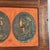 High Relief Metal Plate of Dante and Beatrice with Inlaid Wood Frame For Sale - Image 6 of 11