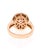 Early 21st Century 2.68 Carat Pink Sapphire Diamond 14 Karat Rose Gold Ring, Size 7 For Sale - Image 5 of 9