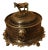 Late 19th Century Victorian Silver Cow Finial Cover For Sale