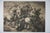 Leonardo da Vinci Battle of Anghiari Engraving by Edelinck After Rubens c1660 A powerful mid-17th-century engraving of the...
