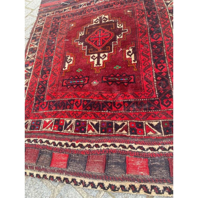Distressed Khorjin Rug For Sale - Image 13 of 18