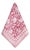 Cabana Block Print Napkin, Petals & Plums, Set of 8 For Sale