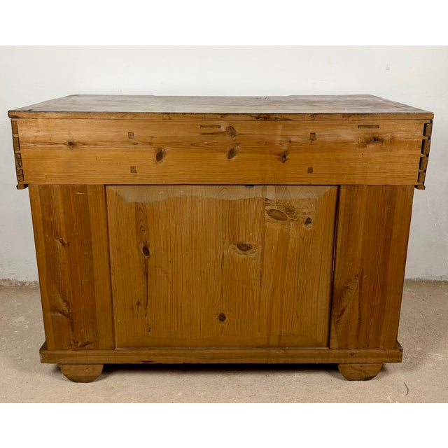 1940s Art Deco Console Table with One Drawer, 1940 For Sale - Image 5 of 16