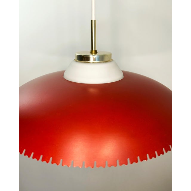 Mid-Century Modern Pendant Lamp by Bent Karlby for Ask/Schrøder, 1960s For Sale - Image 4 of 8