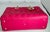 Contemporary Christian Dior Lady Dior Large Lambskin Hot Pink / Fuschia Handbag, Excellent For Sale - Image 3 of 18