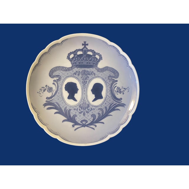 Decoration Plate from Royal Copenhagen, 1920s For Sale - Image 9 of 9