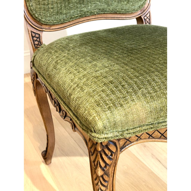 Vintage French Side Chair For Sale - Image 4 of 5