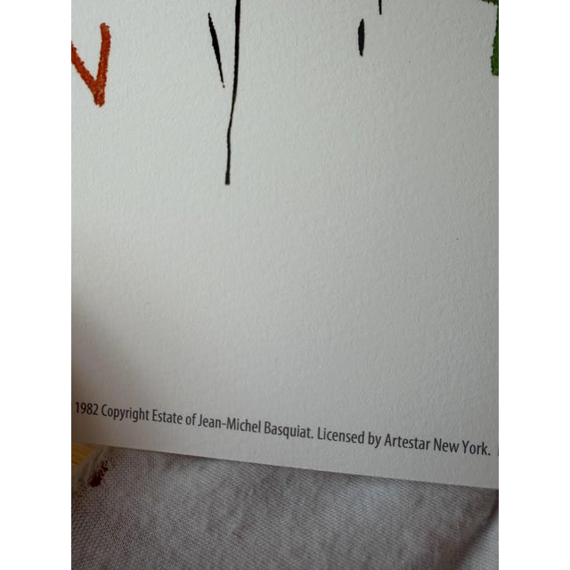 Copyright Estate of Jean Michel Basquiat, Licensed by Artestar New York, Printed in the Uk, 2000s, Paper