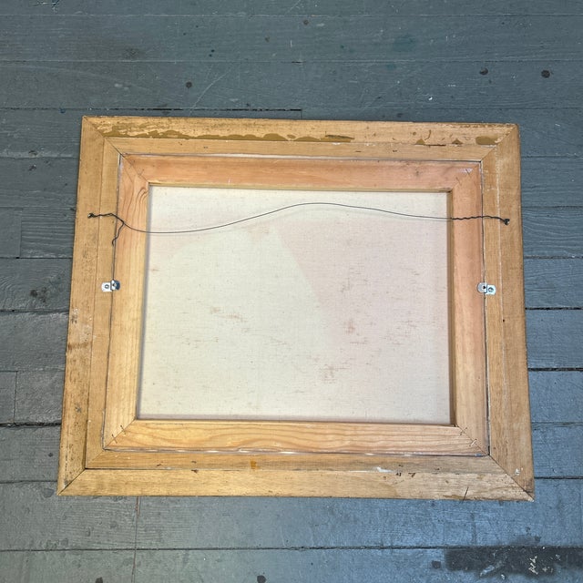 1970s 1970’s Original Impressionist Rocky River Landscape Painting For Sale - Image 5 of 5