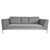 2000 - 2009 Charles Sofa in Mid-Grey Lambswool by Antonio Citterio for B&B Italia For Sale - Image 5 of 7