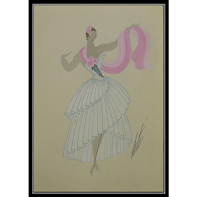 Message us to inquire about custom framing options! (Included for free with every purchase) Erte Authentic and Original...