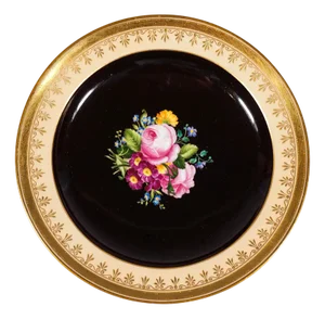 Antique Viennese Botanical Splendour Plate, 1827