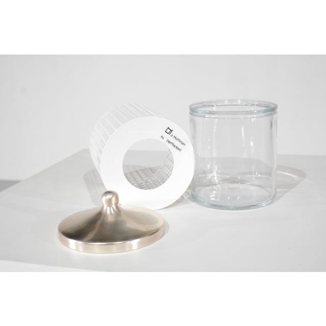 Sugar Bowl by Josef Hoffmann for Bieffeplast, Italy, 1980s For Sale - Image 6 of 12