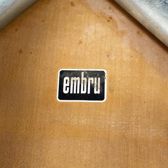 Mid-Century Modern Italian Wooden and Metal Stool by Embru, 1960s For Sale - Image 14 of 15