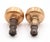 Victorian Pair of 1890s Brass Niles Chicago Passage Door Knobs For Sale - Image 3 of 3