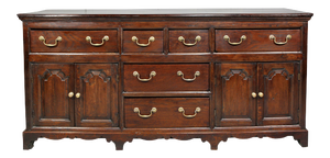 Late 18th Century George III Oak Sideboard