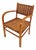 Vintage Bauhaus Papercord Armchair by Ehrich Dieckmann, 1930s For Sale
