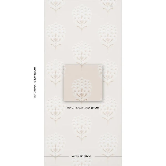 This open offset pattern derives its soft stylized blossoms from our embroidered Aurelia fabric. Surface-printed to evoke...