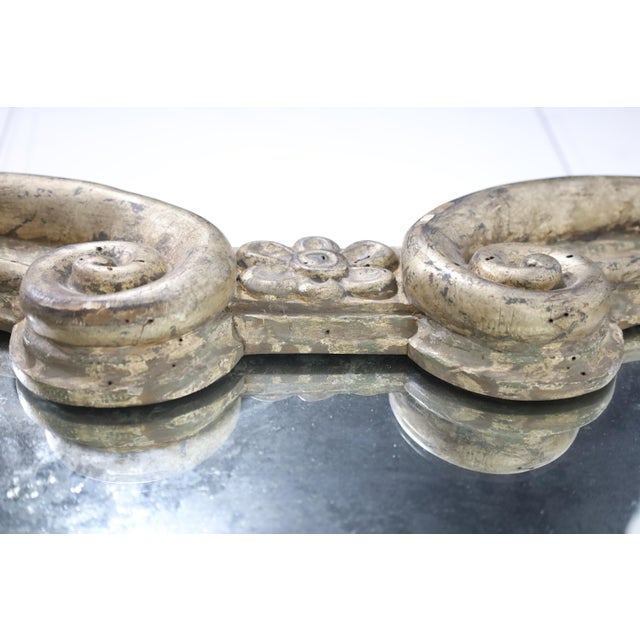 Silver Formations Quatrefoil Mirror in Silver Finish, 53.5" For Sale - Image 8 of 8