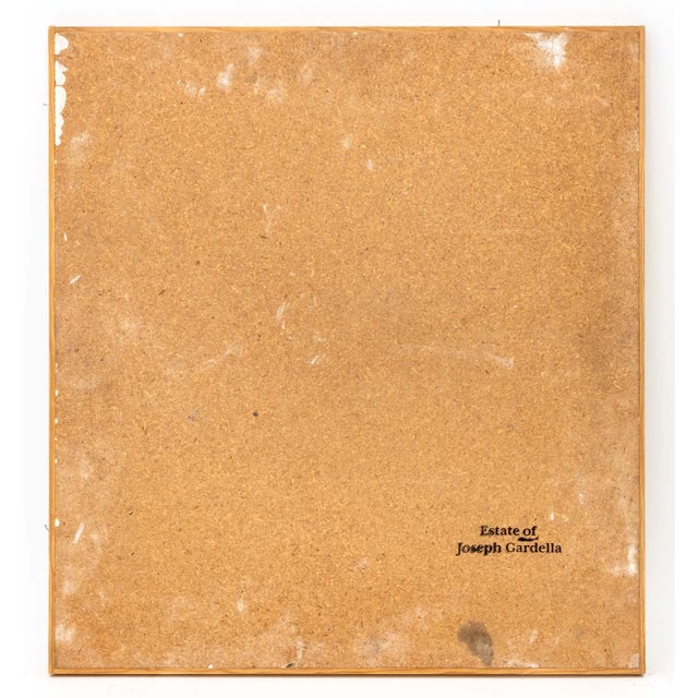 Joseph Gardella Geometric Composition Oil For Sale In New York - Image 6 of 7