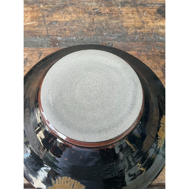 Vintage Original Studio Pottery Bowl For Sale - Image 10 of 12